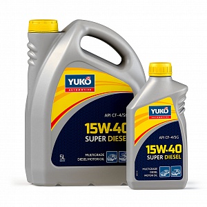 YUKO SUPER DIESEL 15W40 1л