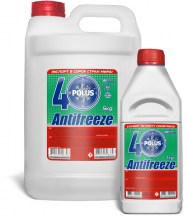 ПОЛЮС Антифриз -30  червоний 1л