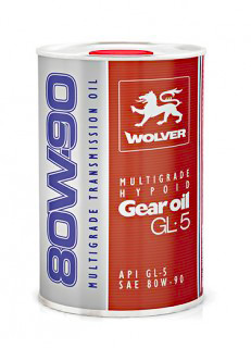 WOLVER Multigrade Hypoid Gear Oil 80W90 GL 5 1л