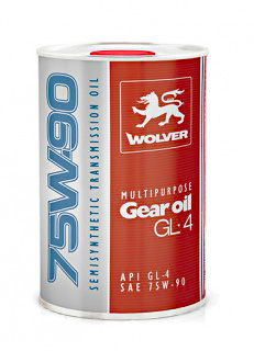 WOLVER Multipurpose oil 75w90 GL-4 1л