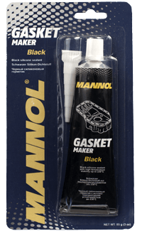 MANNOL 9912 Gasket black / Чорний силіконовий герметик 85г