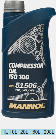 MANNOL 2902-1 COMPRESSOR Oil ISO 100 1л.