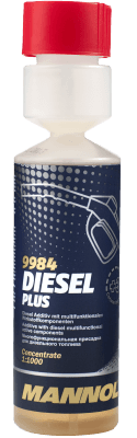 MANNOL 9984 Diesel Plus / Багатофункційний мегаконцетрат для дизельних д.в.з. 0,25л.