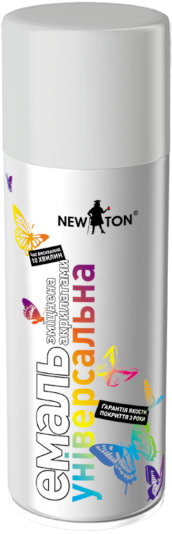 NEWTON Фарба 9006 срібляста 400 мл