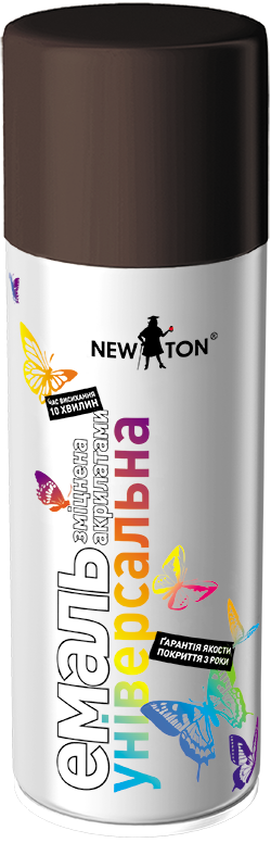 NEWTON Фарба 8017 темно коричнева 400 мл