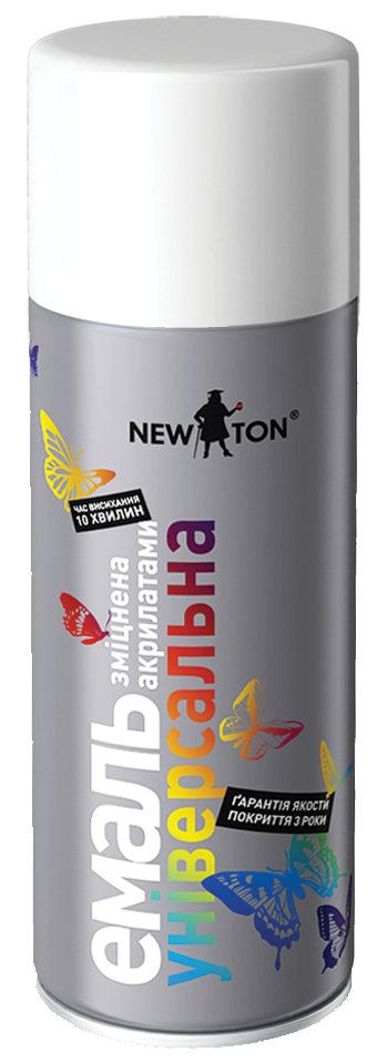 NEWTON Фарба 9010 біла глянцева 400 мл
