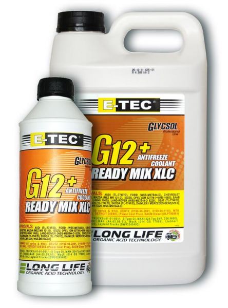 E-TEC  Антифриз -38 CT12+ ЧЕРВОНИЙ в 1л кан. п/е Made in Germany