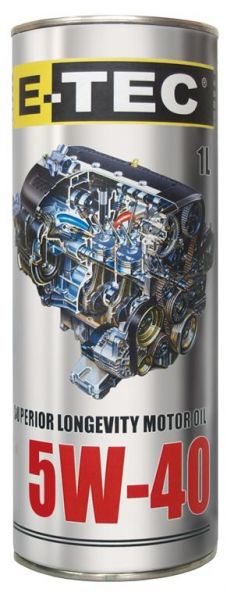E-TEC  EVO 5W40 кан. мет. 1л.