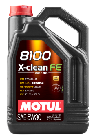 MOTUL  8100 X-clean FE 5W30 5л.        112781