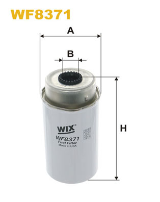 WIX Фільтр паливний WF 8371