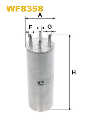 WIX Фільтр паливний WF 8358