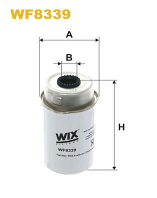 WIX Фільтр паливний WF 8339