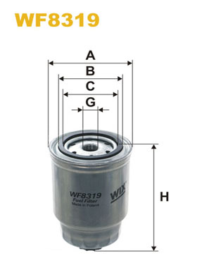 WIX Фільтр паливний WF 8319