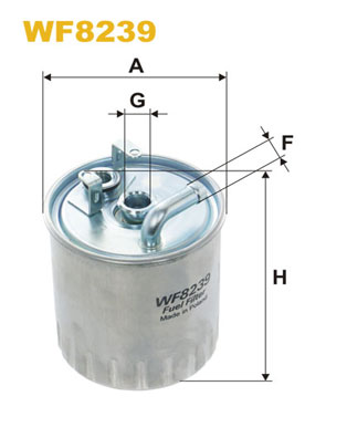 WIX Фільтр паливний WF 8239