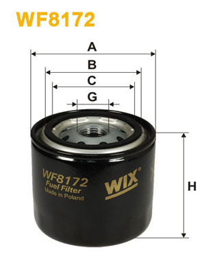 WIX Фільтр паливний WF 8172