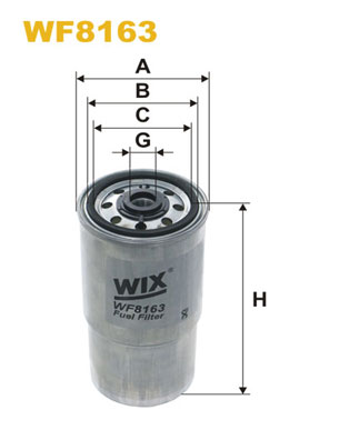 WIX Фільтр паливний WF 8163