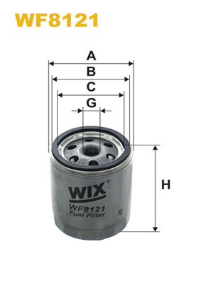 WIX Фільтр паливний WF 8121