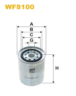 WIX Фільтр паливний WF 8100