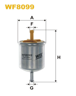 WIX Фільтр паливний WF 8099