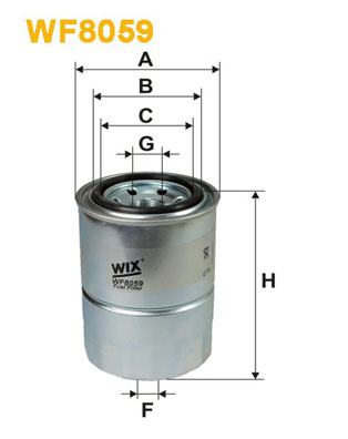 WIX Фільтр паливний WF 8059