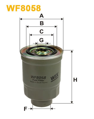 WIX Фільтр паливний WF 8058