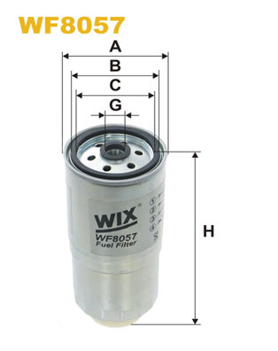 WIX Фільтр паливний WF 8057