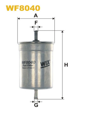 WIX Фільтр паливний WF 8040