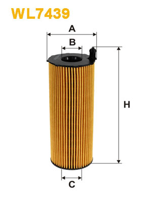 WIX Фільтр масляний WL 7439