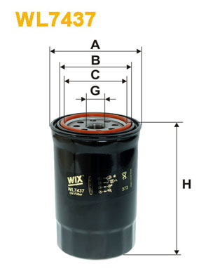 WIX Фільтр масляний WL 7437