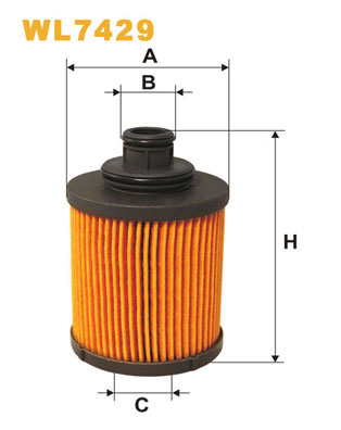 WIX Фільтр масляний WL 7429