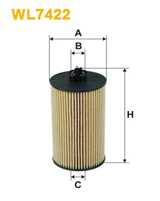 WIX Фільтр масляний WL 7422