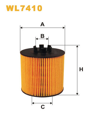 WIX Фільтр масляний WL 7410