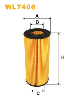 WIX Фільтр масляний WL 7406