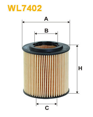 WIX Фільтр масляний WL 7402