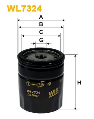 WIX Фільтр масляний WL 7324