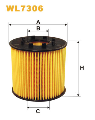 WIX Фільтр масляний WL 7306