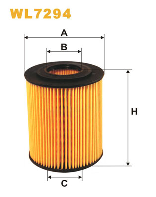 WIX Фільтр масляний WL 7294