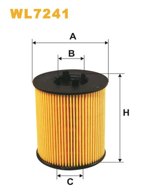 WIX Фільтр масляний WL 7241