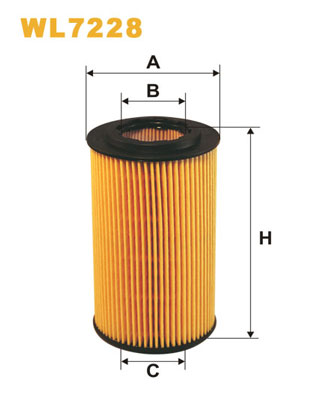 WIX Фільтр масляний WL 7228