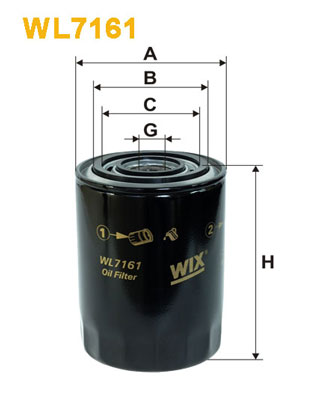 WIX Фільтр масляний WL 7161