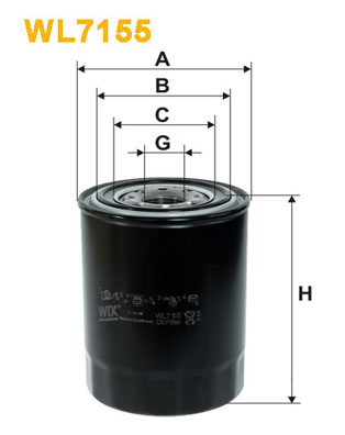 WIX Фільтр масляний WL 7155