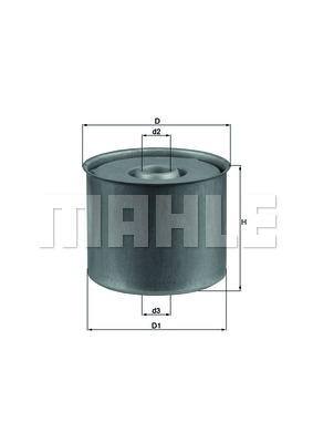 KNECHT Фільтр паливний KX 23 D