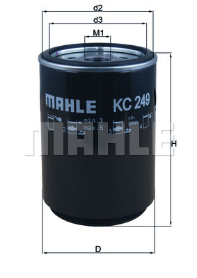 KNECHT Фільтр паливний KC 249D