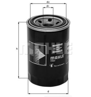 KNECHT Фільтр масляний OC 218
