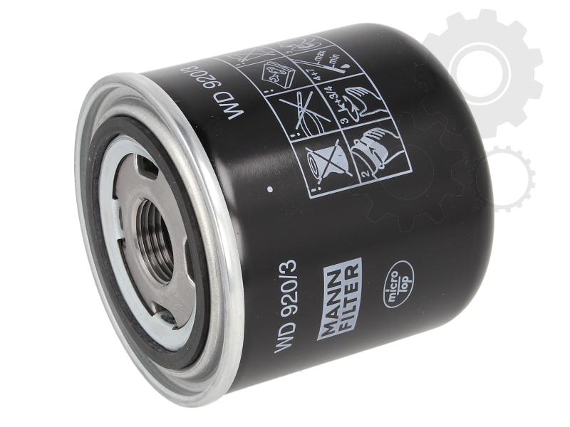 MANN Фільтр масляний WD 920/3