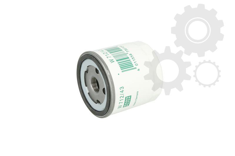 MANN Фільтр масляний W 712/43 = w712/2 = W712/1