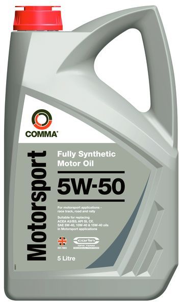 COMMA MOTORSPORT 5W50 5л