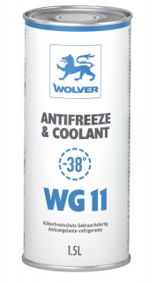 WOLVER Антифриз  W G11(синій) ж/б 1,5л