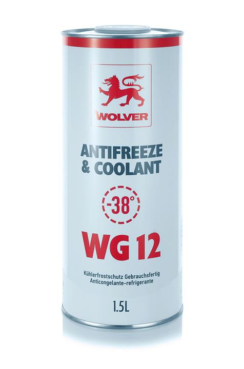 WOLVER Антифриз  W G12(червоний) ж/б 1,5л