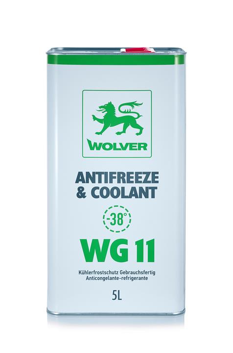WOLVER Антифриз  W G11(зелений) ж/б 5л